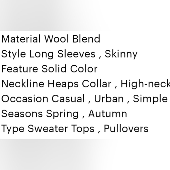 NWT Turtleneck Sweater in Camel - Picture 4 of 4